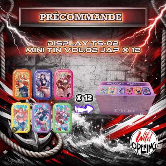 TS-02 ONE PIECE Mini Tin vol.2 for Asia/ Display