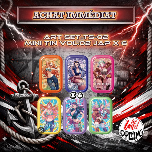 TS-02 ONE PIECE Mini Tin vol.2 for Asia / Art Set