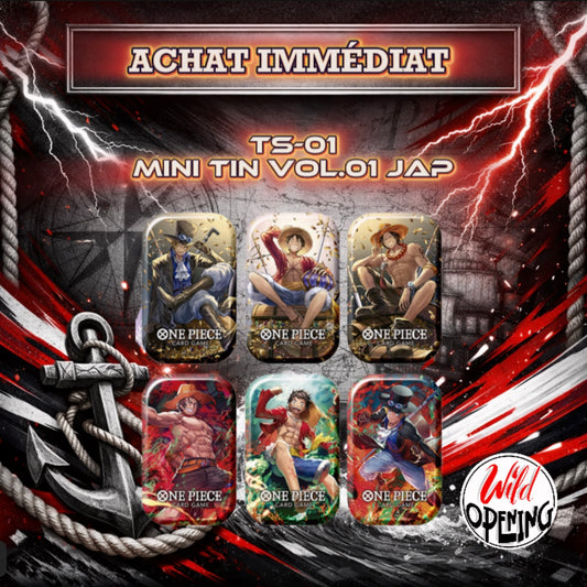 TS-01 ONE PIECE Mini Tin vol.1 for asia