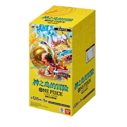 Display One Piece OP-15 « Aventure sur l'île des dieux » (Édition japonaise)