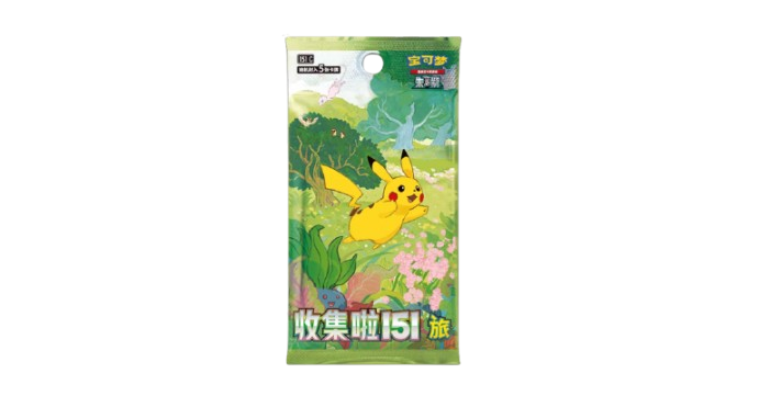 Pokémon Display (x6 Boosters Pack) - 151C : Collect 151 Journey (Jumbo)