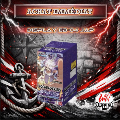 Display EXTRA BOOSTER -EGGHEAD CRISIS- [EB-04]
