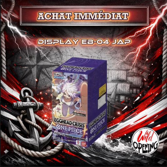 Display EXTRA BOOSTER -EGGHEAD CRISIS- [EB-04]